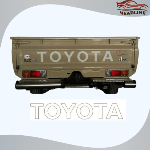 كتابة تويوتا شاص خلفي 2006-2025