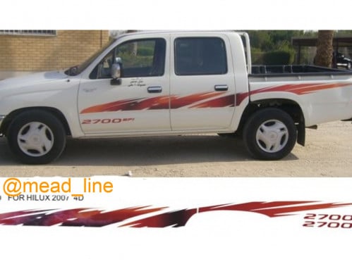 خط هايلوكس 2004 خليجي غمارة و غمارتين و خمسة شناكر