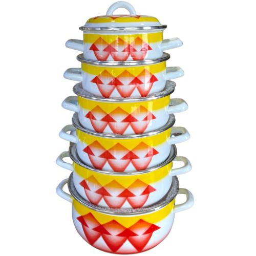 قدور غضار -طقم 6حبة