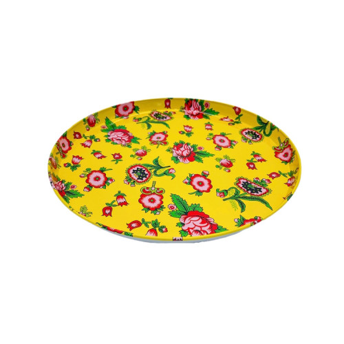 صحن شالكي مفرد ااصفر