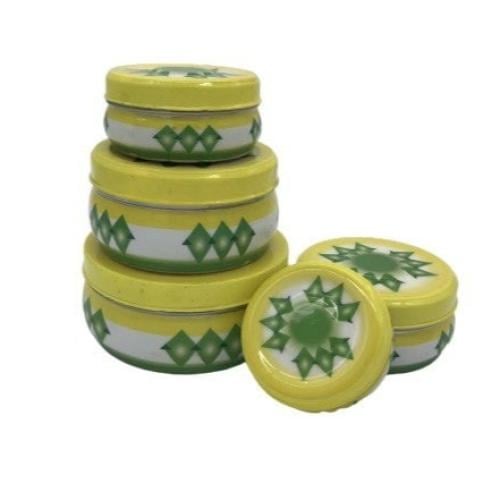 مطبقيات نقش غضار اخضر 5حبة