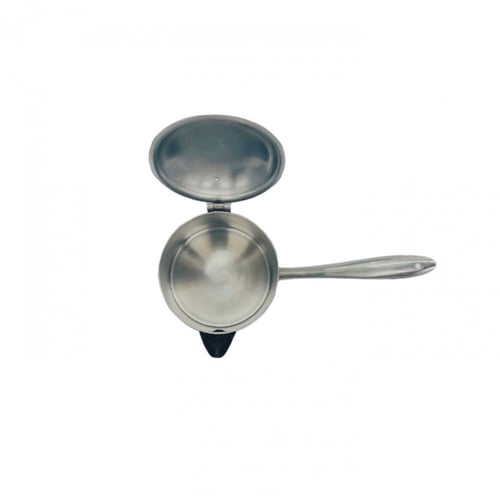 ركوة ستيل بغطاء حب رمان