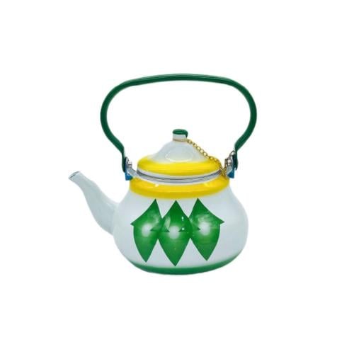 ابريق غضار هرمي اخضر