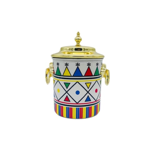 علب سكر و شاي عسيري ابيض