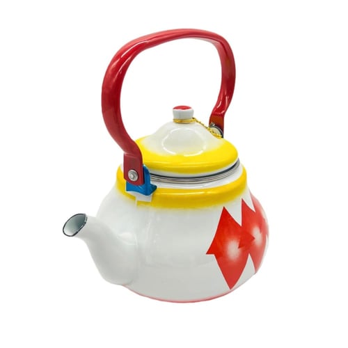 ابريق غضار هرمي احمر