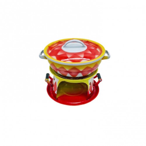 سخان تراثي مع بادية سلوفيني احمر