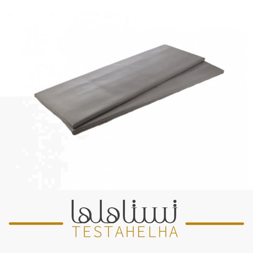 دولاب عزبة 3 ارفف متنقل (2 متر رصاصي)