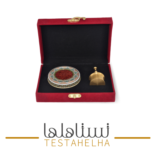 صندوق 2 جرام زعفران مناسب للاهداء