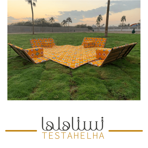 جلسة شعبية 8 أشخاص مع 4 مراكي