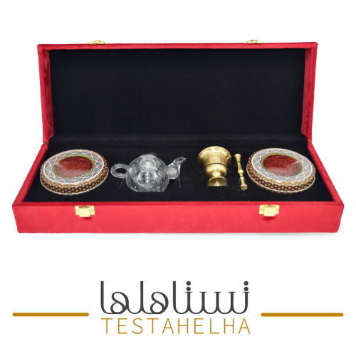 صندوق 4 جرام زعفران مناسب للاهداء