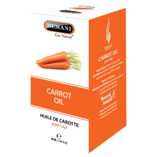 Carrot oil natural for skin and hair from Hemani 3...