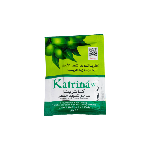 Katrina hair coloring shampoo black color for men...