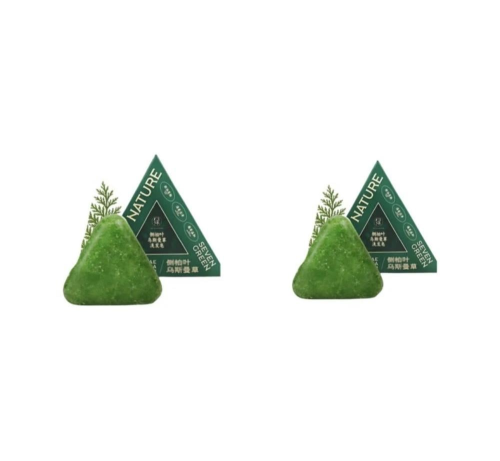 Two-month course herbal soap green seven green