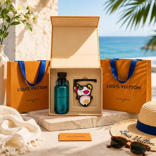 عطر Lv مع الملحقات