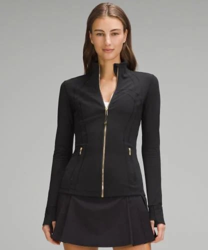 Jacket lulu gold طويل