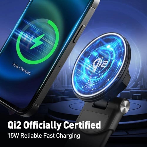 جودا | مثبت جوال مغناطيسي + شاحن لاسلكي