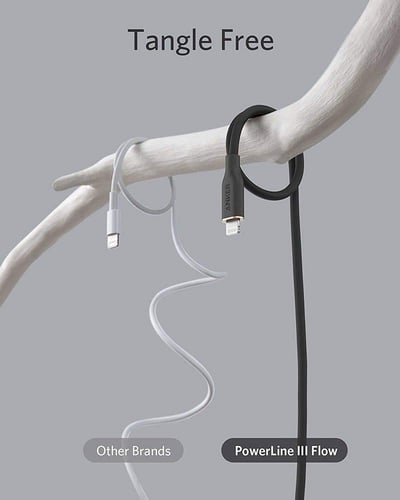 انكر | باور لاين فلو سلك تايب سي الى لايتنينق بطول...