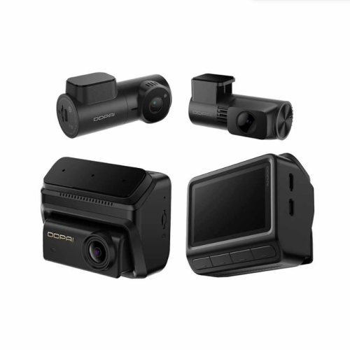 DDPAI | داش كام Z90 كاميرا امامية 4K وداخلية 3K وخ...