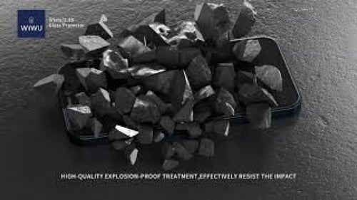 وي وو | حماية كامل الشاشة ايفون 12 - شفاف/كلير