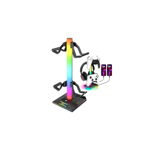 ASA | حامل وحدات تحكم بلايستيشن مع اضاءة RGB - اسو...