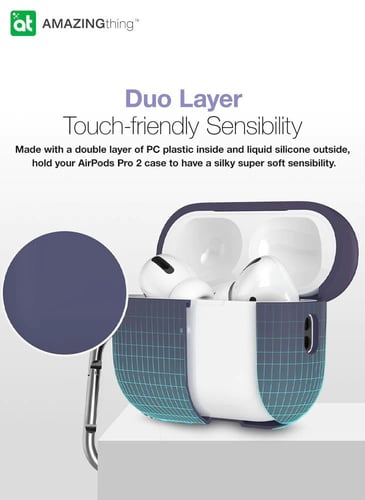 AMAZINGthing | سموثي كفر ايربودزر برو 2 - بنفسجي