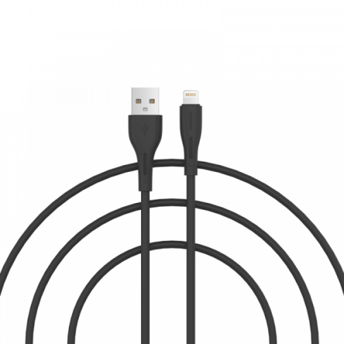 وبو | كيبل ايفون ربل بطول 1.2 متر - اسود