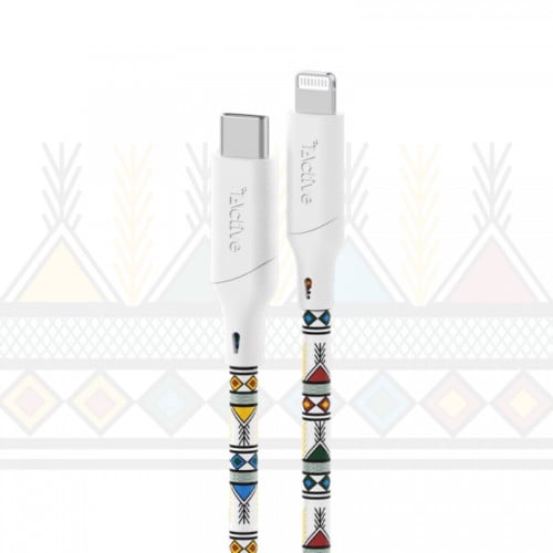 اكتيف | كيبل ايفون تايب سي بالهوية التراثية - القط...