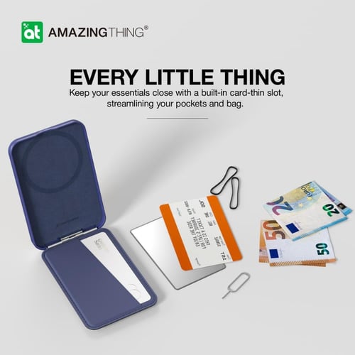 AMAZINGthing | محفظة واستاند ومسكة ماج سيف - اللوا...