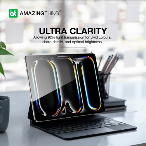 AMAZINGthing | رايدكس شاشة حماية قزاز ايباد اير /...