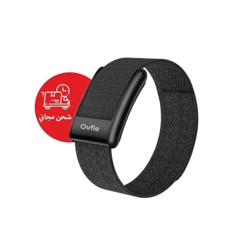 سوار Ovfle Active لتتبع اللياقة والنوم — بطارية 50 يوم