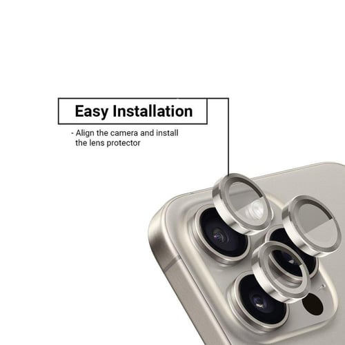 زوندا | حماية عدسات الكميرا ايفون 15 - جميع الالوا...