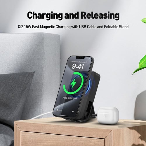 جودا | بطارية متنقلة ماق سيف بسعة 10 الاف مللي أمب...