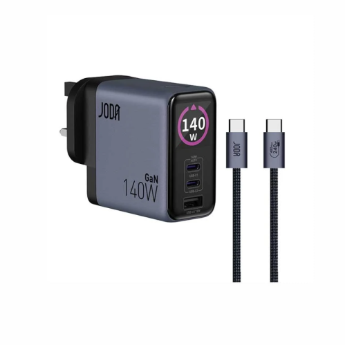 جودا | Voltlux شاحن جداري + سلك بقوة 140 واط