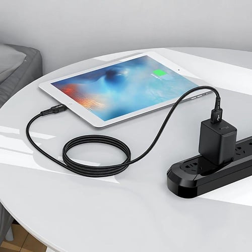 ايس فاست | كيبل يو اس بي الى لايتنينق الومنيوم بطو...