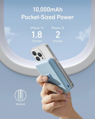 انكر | 633 بطارية متنقلة مغناطيس شحن لاسلكي مع است...