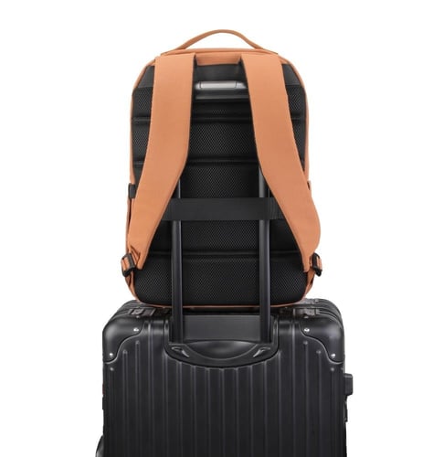 VGOAL | شنطة ظهر نحيفة 15.6 - بني