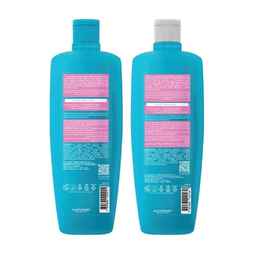 شامبو + بلسم التامودا ميسلار اكوا شاين لزيادة اللم...