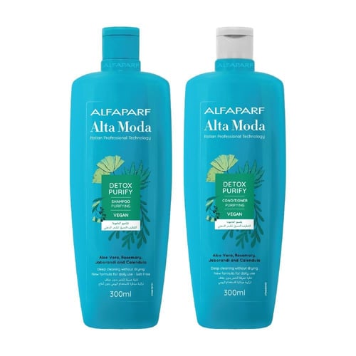 شامبو + بلسم التامودا ديتوكس لتنقية الشعر الدهني -...