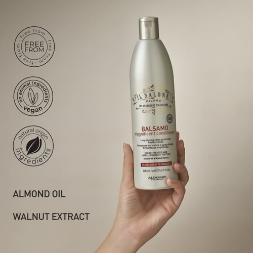 ال صالون بلسم للشعر المصبوغ والحفاظ على اللون 500م...