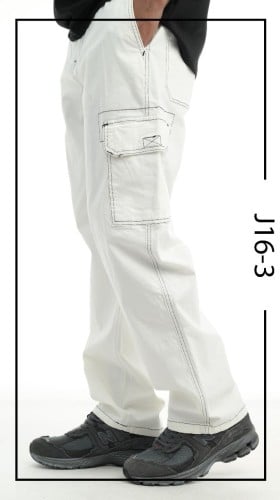 جينز اوفر سايز ترافس #1154