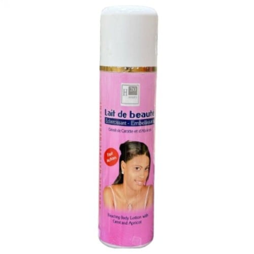 لوشن H20 Lait De Beaute لتبييض الجسم بالجزر والمشم...
