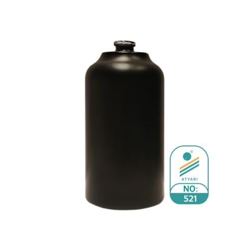 زجاجة عطر رقم 521 اسود مطفي