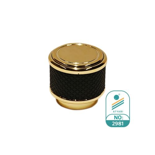 غطاء عطر رقم 2981 ذهبي