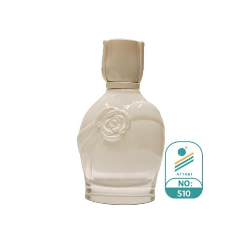 زجاجة عطر رقم 510 ابيض
