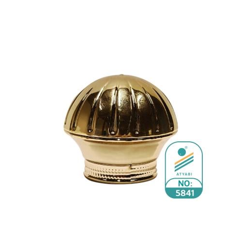 غطاء عطر رقم 5841 ذهبي