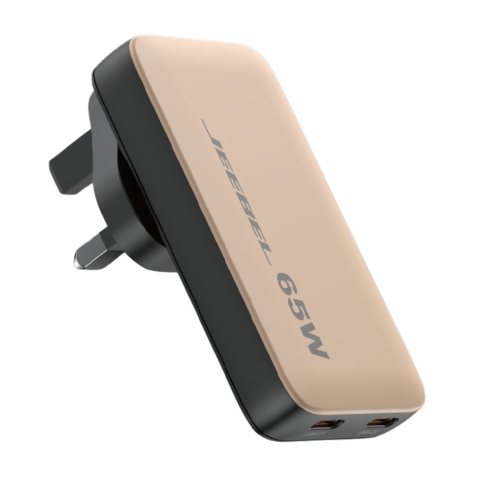 شاحن جيبل GaN 65W الرفيع فائق السرعة – تصميم أنيق...