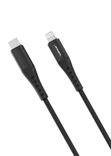 جيبل كابل قماش لايتنينج PD معتمد من ابل - شحن سريع...