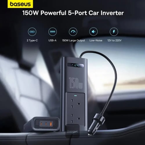 بيسوس - توصيلة سيارة بيسوس بقوة 150 واط و220 فولت...