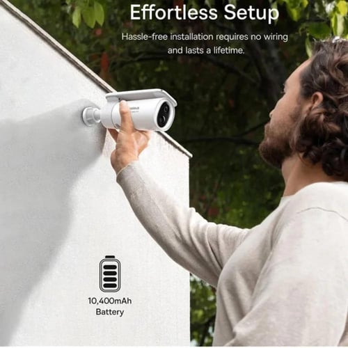 بيسوس - S1 outdoor كاميرا مراقبة خارجية بدقة 2K تع...