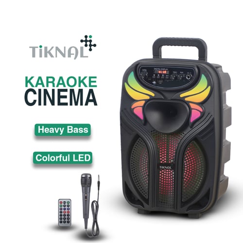 مكبر صوت كاريوكي تيكنال TK-H105 بقوة 10 واط مع ميك...